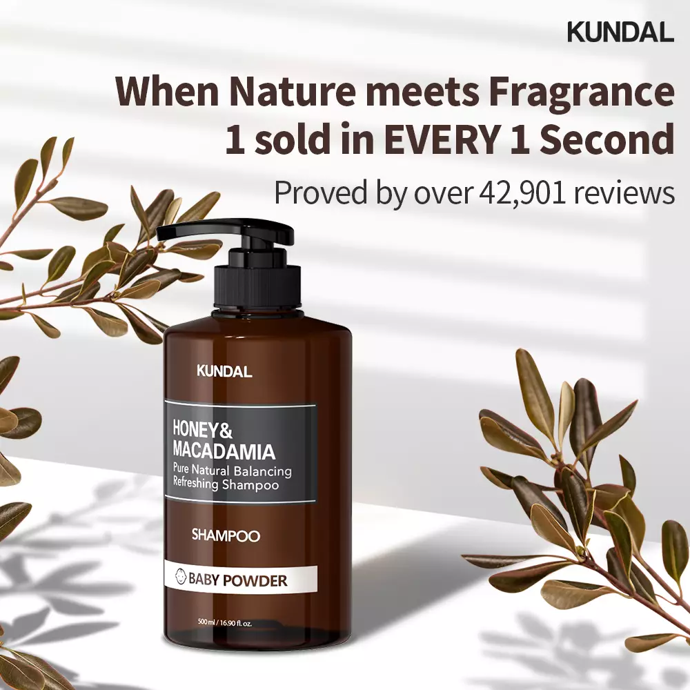 [KUNDAL][Bundle of 2] Premium Perfume Hair Care SET(2ea) Shampoo+Treatment Ylang Ylang