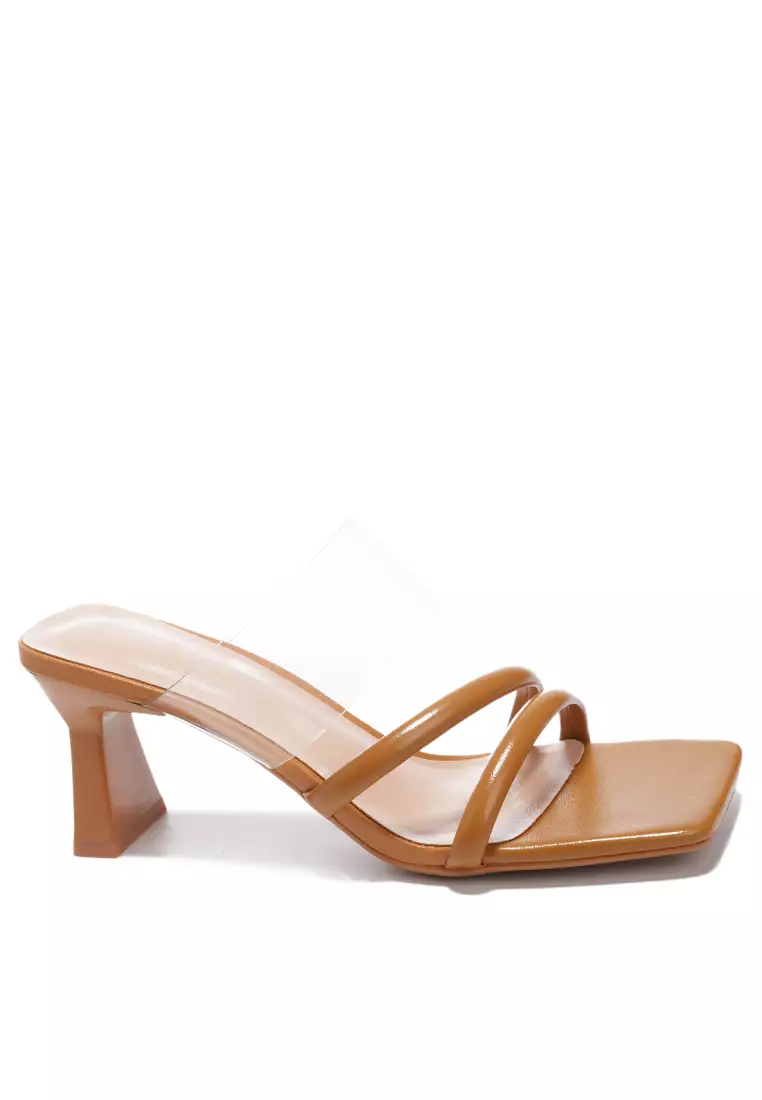 Discount on Twenty Eight Shoes  shoes - SKU: 6cm Triple Strap High Heel Sandals By5165-3