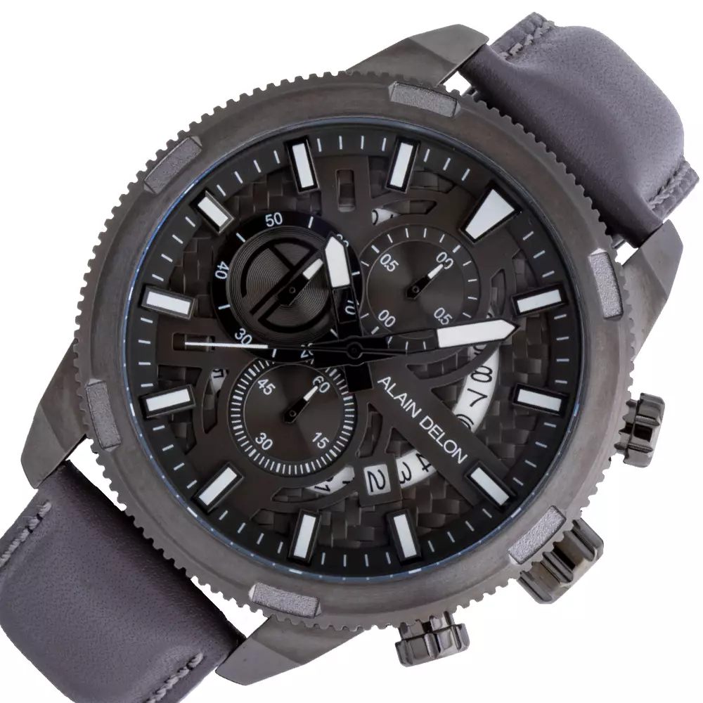 Jam Tangan Alain Delon Jam Tangan Pria AD430-1742C Original