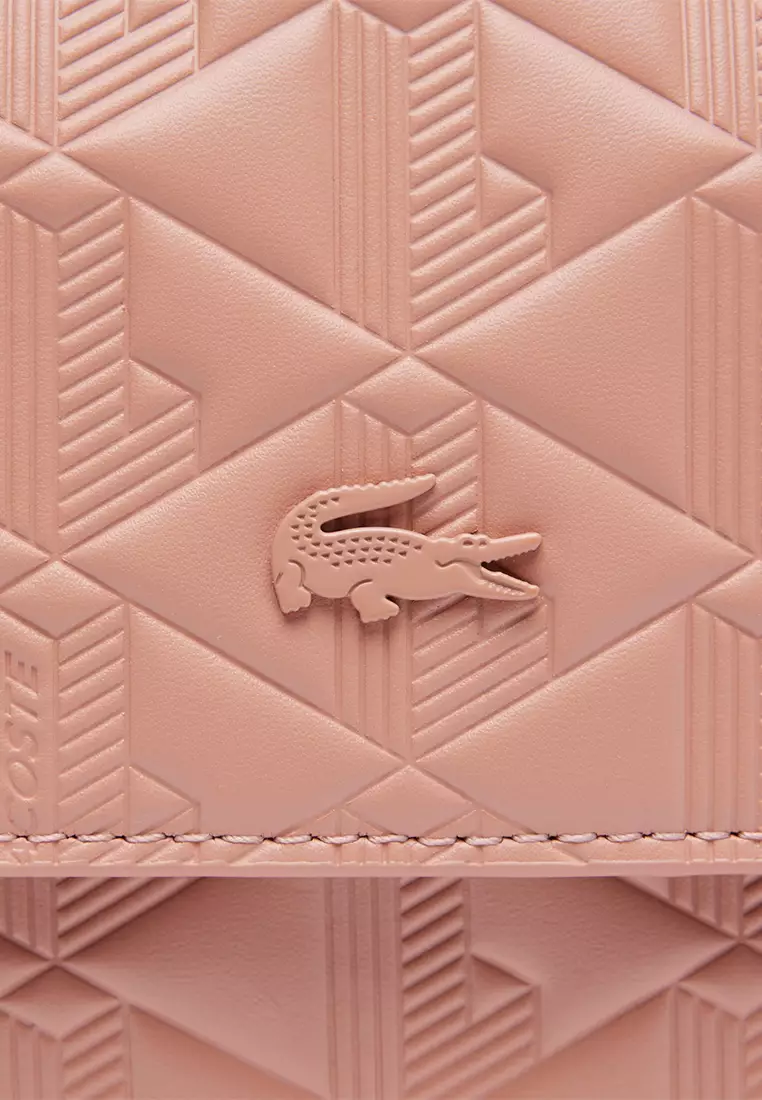 Maheki Embossed Leather Shoulder Bag