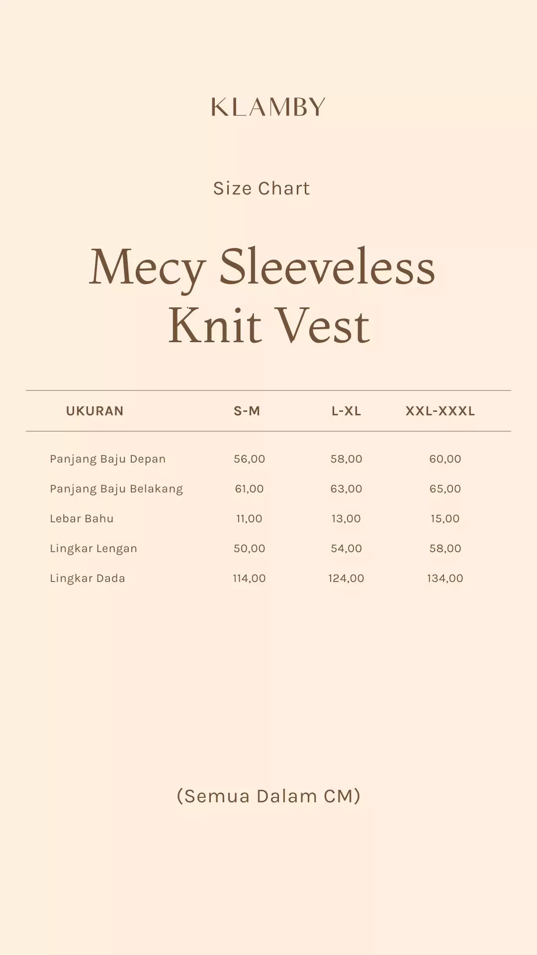 Klamby - Mecy Sleeveless Knit Vest Butter Cream