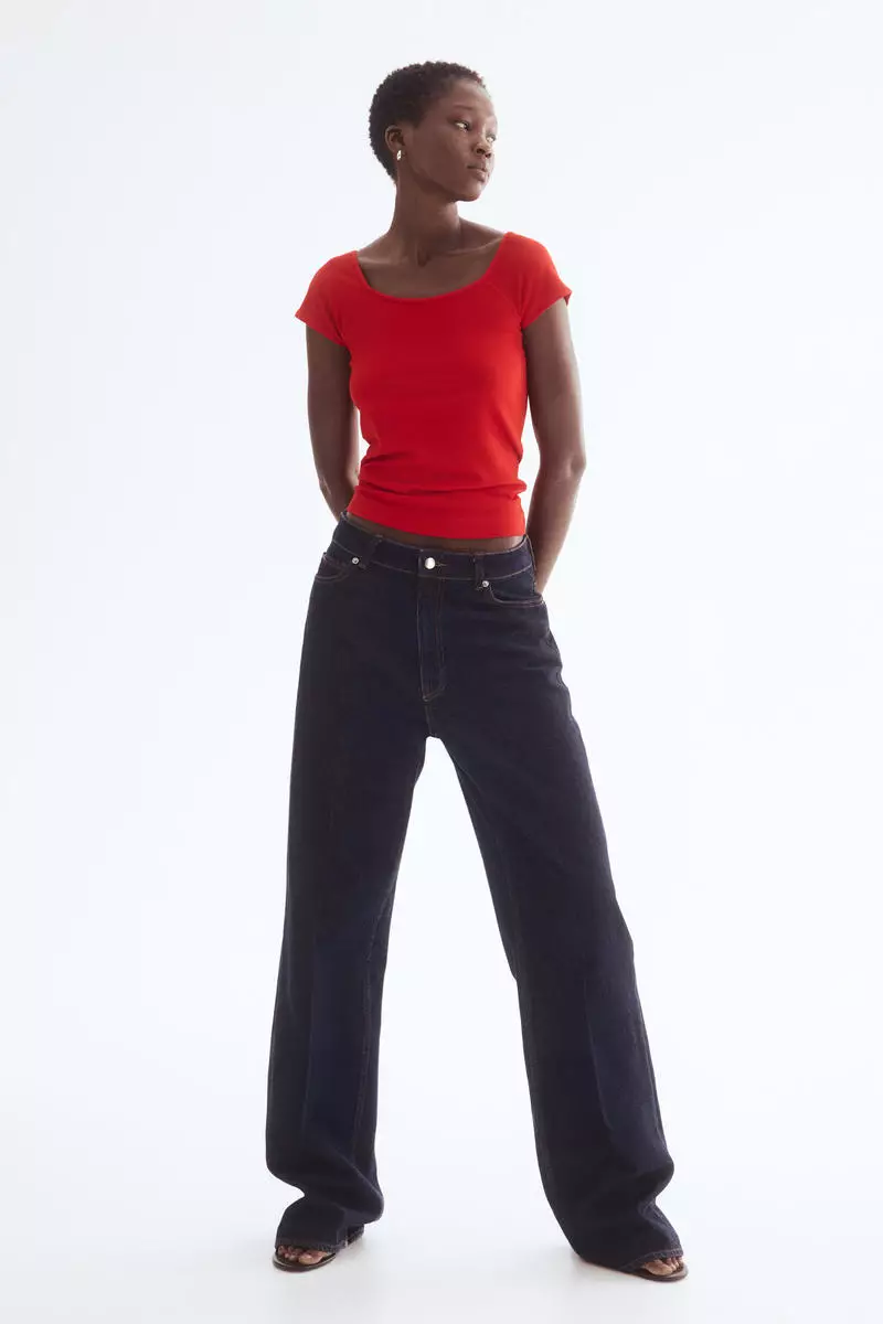 Ribbed top