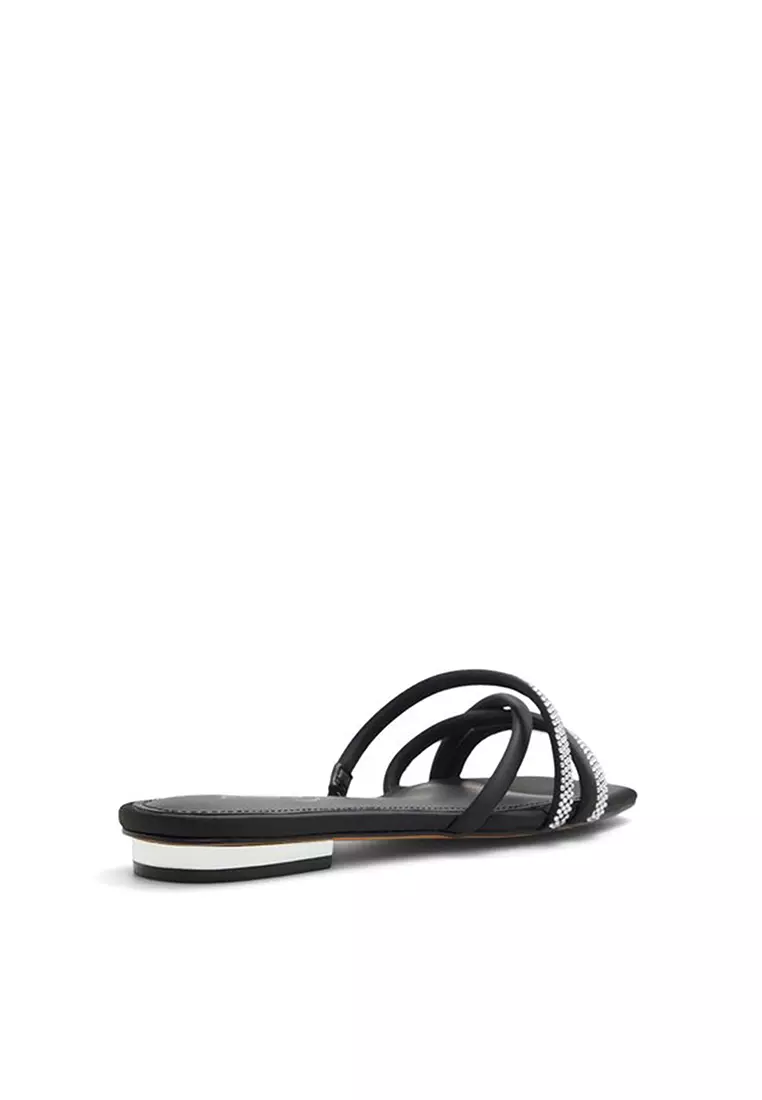 ALDO Neda Embellished Slip On Sandals ZALORA