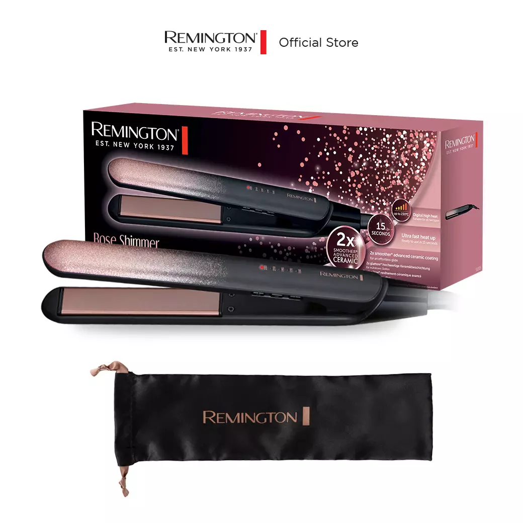 Remington Catokan Pelurus Rambut Rose Shimmer S5305-ID