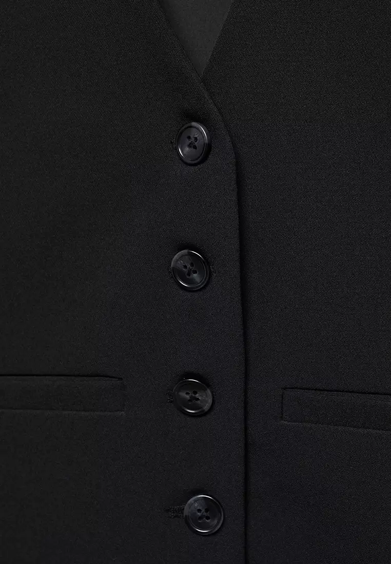 Waistcoat without buttons hot sale