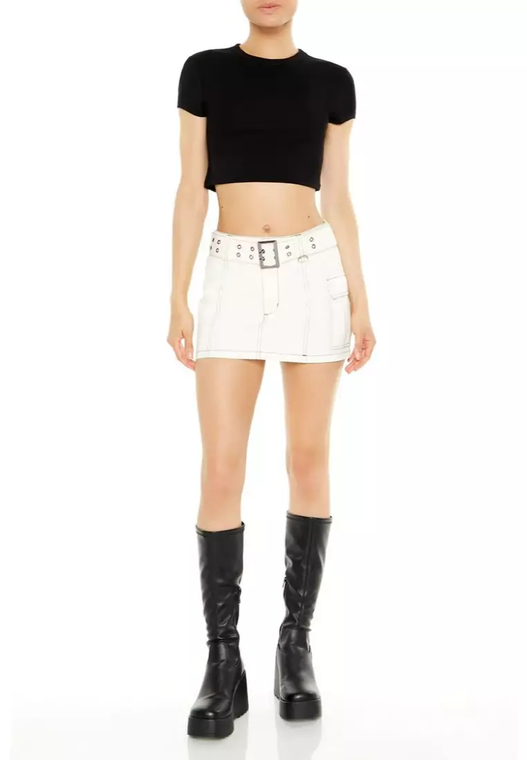 Cargo skirt forever 21 hot sale