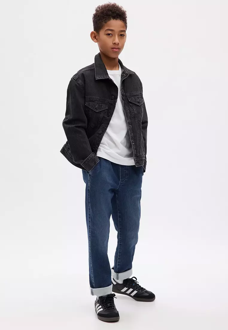 Gap denim joggers shop