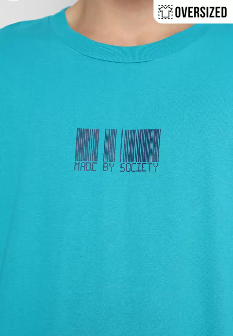 RBJ T-Shirt Cotton Combed Oversized Pria 2079250191