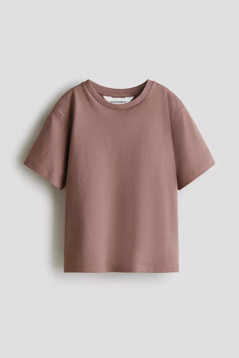 Loose-fit pima cotton T-shirt