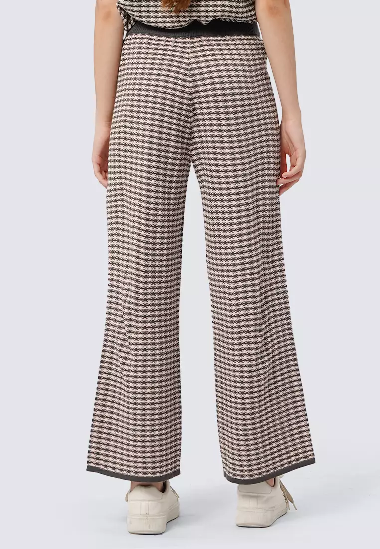 Knitted Long Pants GREY
