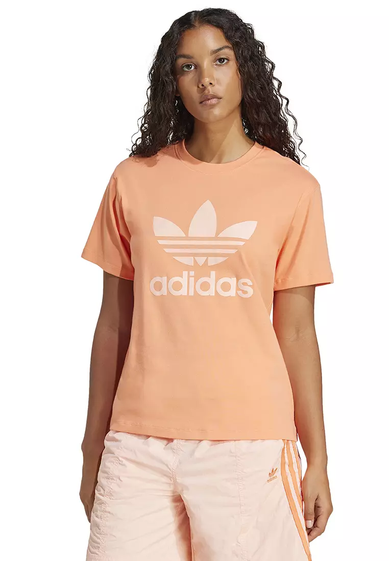 Jual ADIDAS Trefoil Regular T-Shirt Original 2025 ZALORA Indonesia ®