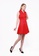 Nicole Exclusives red Nicole Exclusives- Shawl Collar Sleeveless Dress 345E9AA81676D8GS_2