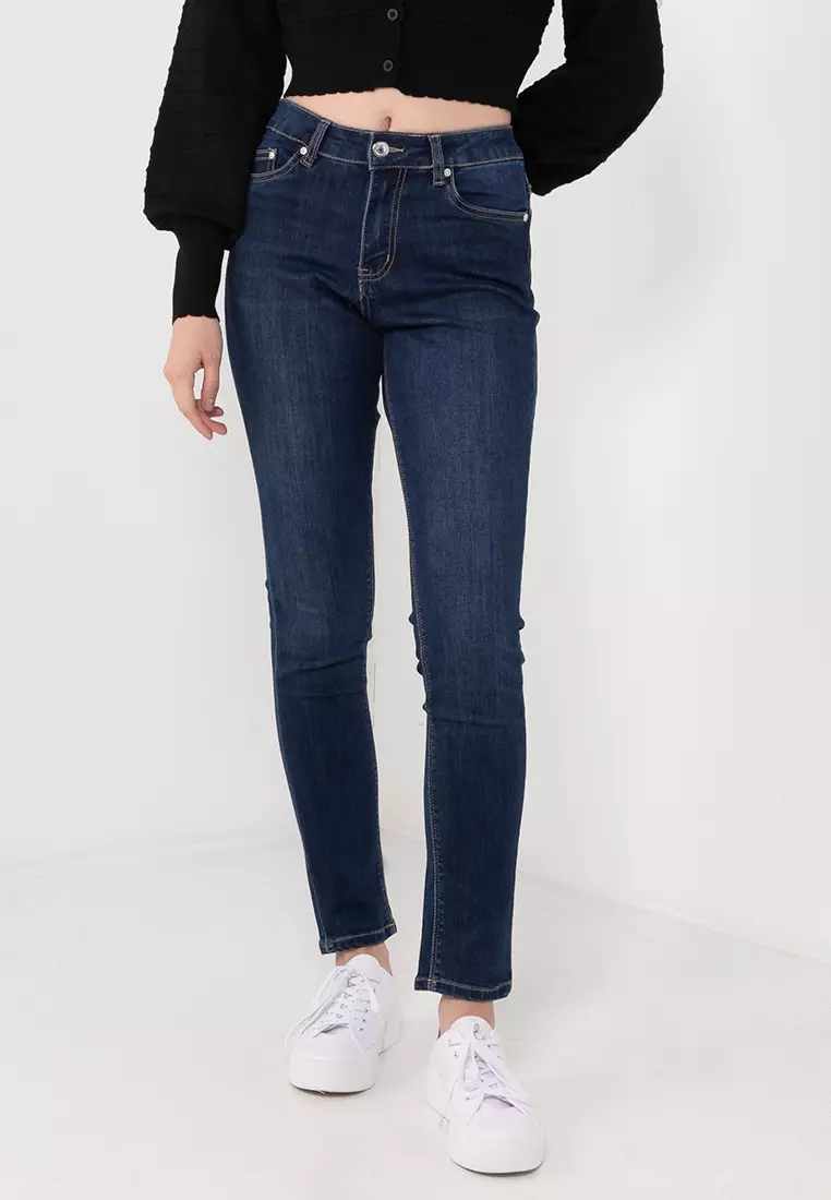 Stardust Mid Rise Skinny Jeans
