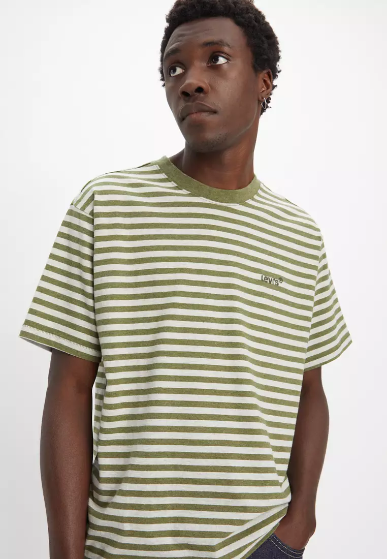 Men's levi's shop striped t shirt