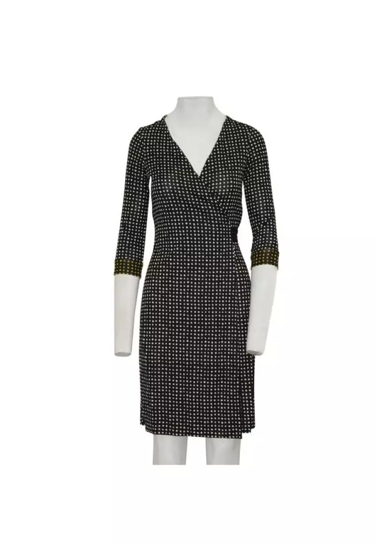 Diane von furstenberg polka dot dress on sale