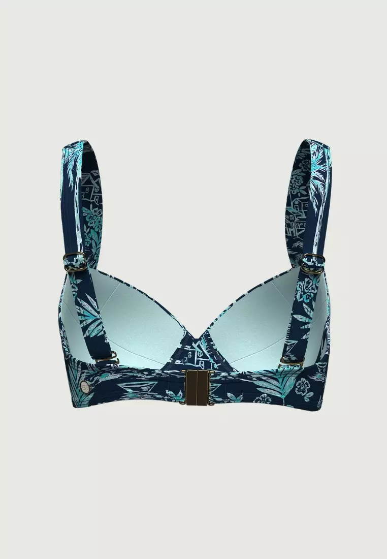 Tropadelic Days Jade Plus Cup Bikini Top