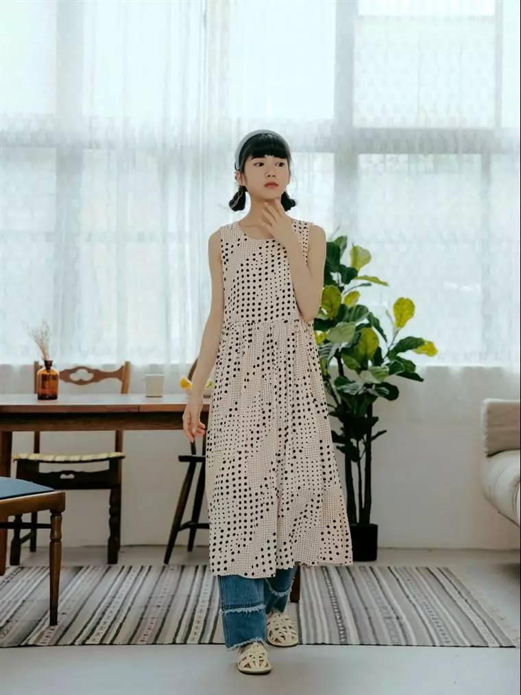 Chiffon tank outlet dress
