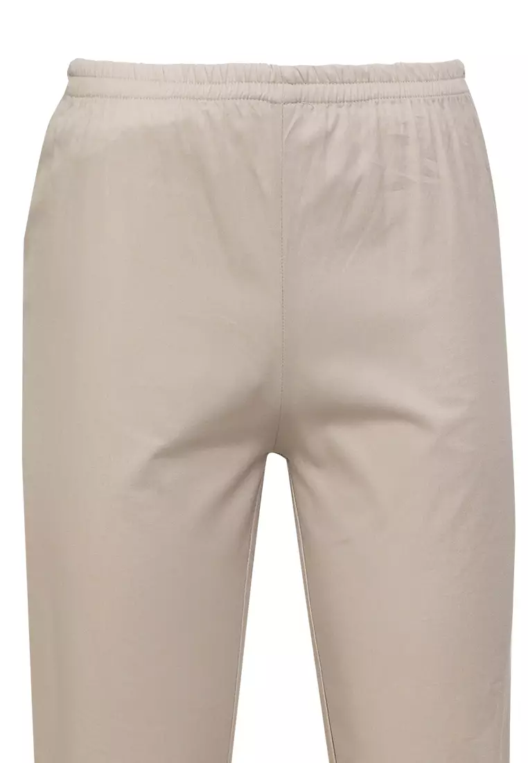 Pito Dito Boy Saifan Setelan Pendek Koko Anak Coklat - Size 14