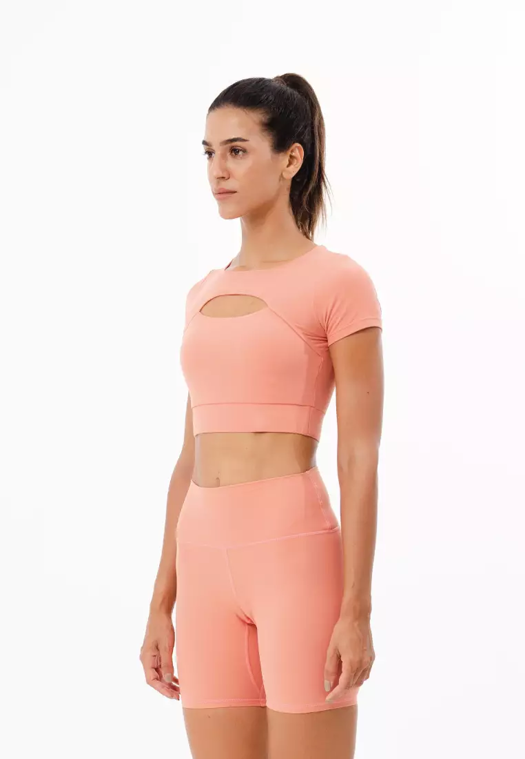 Lee Vierra LV LUX - Vega Crop Top, Atasan Olahraga Wanita - Venus