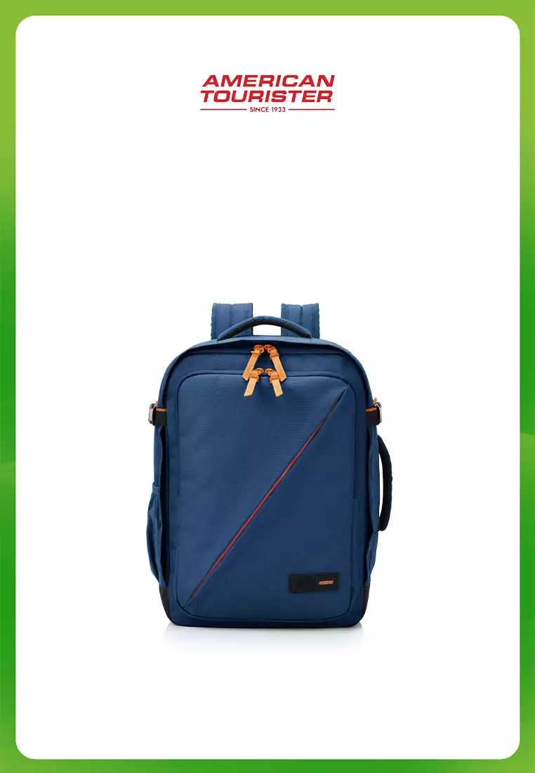 American Tourister Take2Cabin Casual Backpack M V2 - Dark Navy/Radiant
