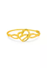 375/9K Gold - L Size / 16.5CM (Full Gold)