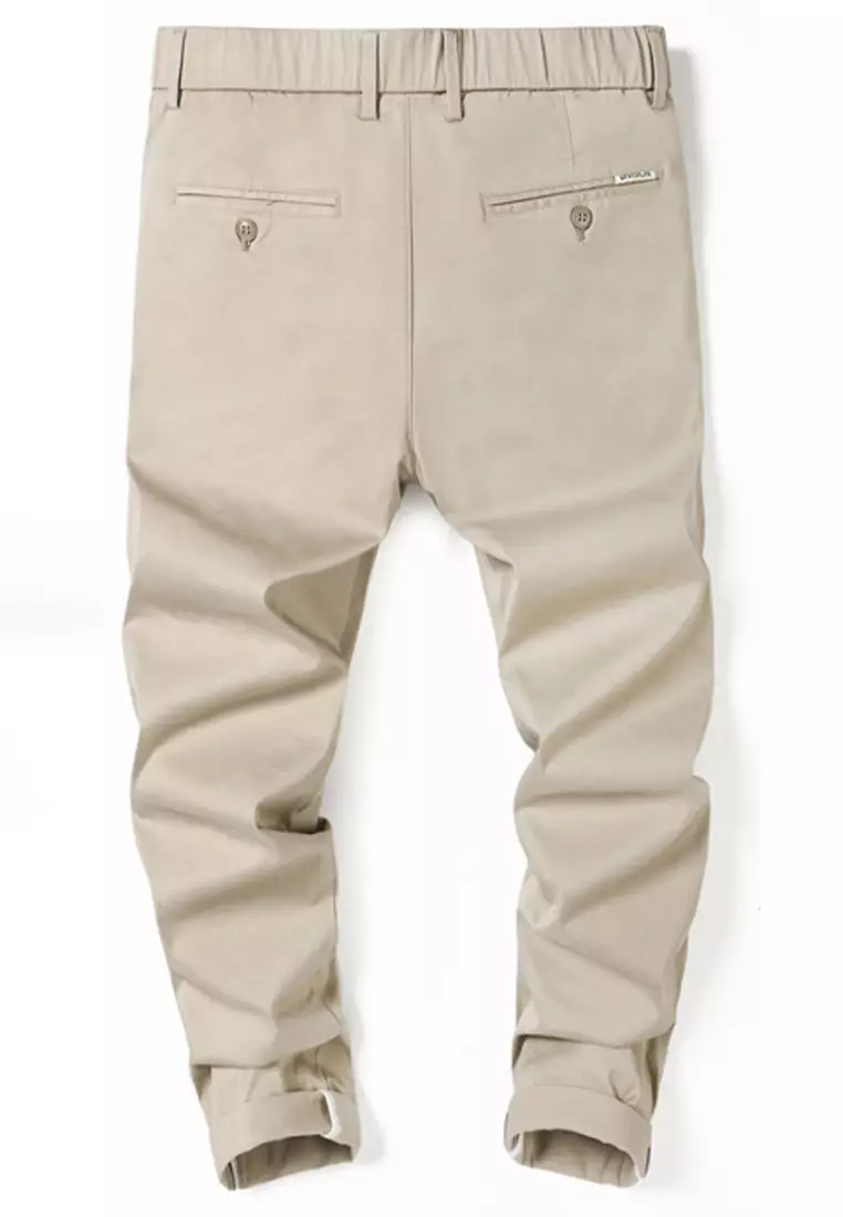Slim Twill Trousers
