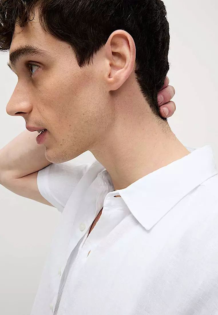 Easy Iron Pure Linen Shirt