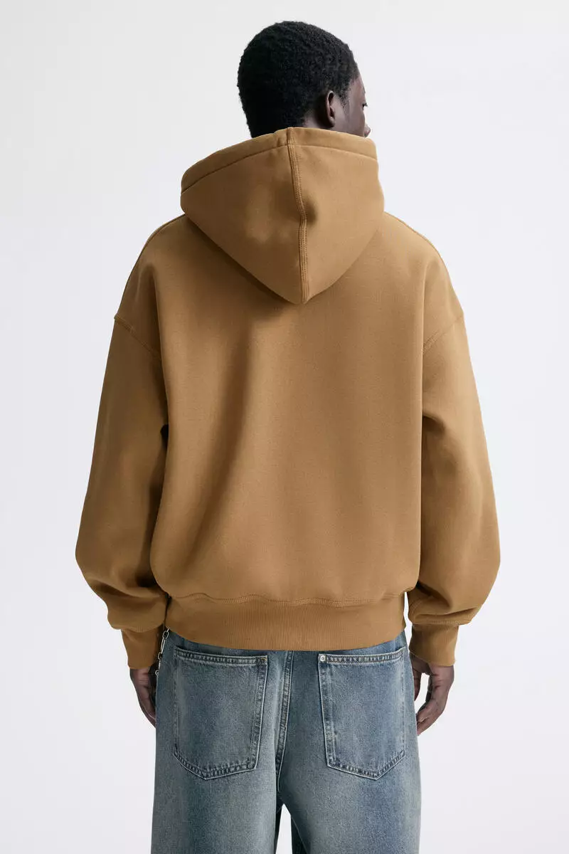 Oversized Fit Zip-through hoodie