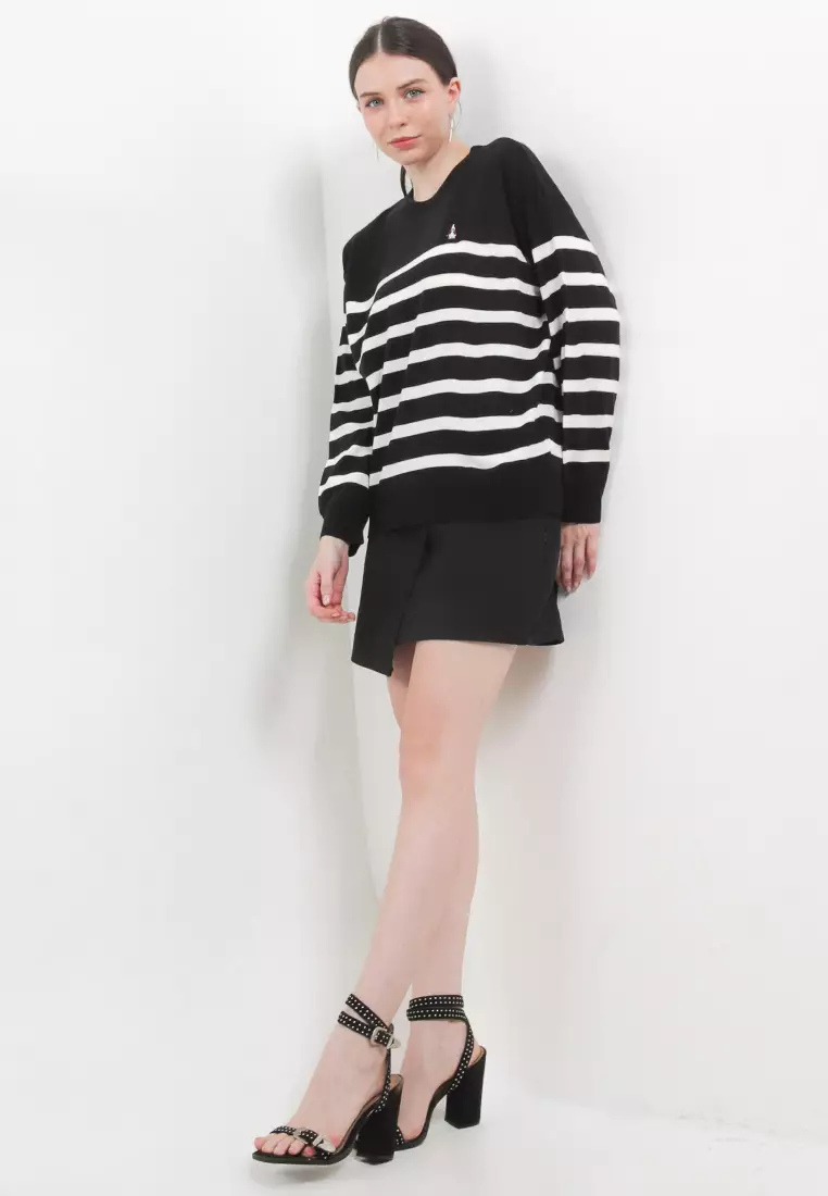 Rua Overiszed Stripe Sweater