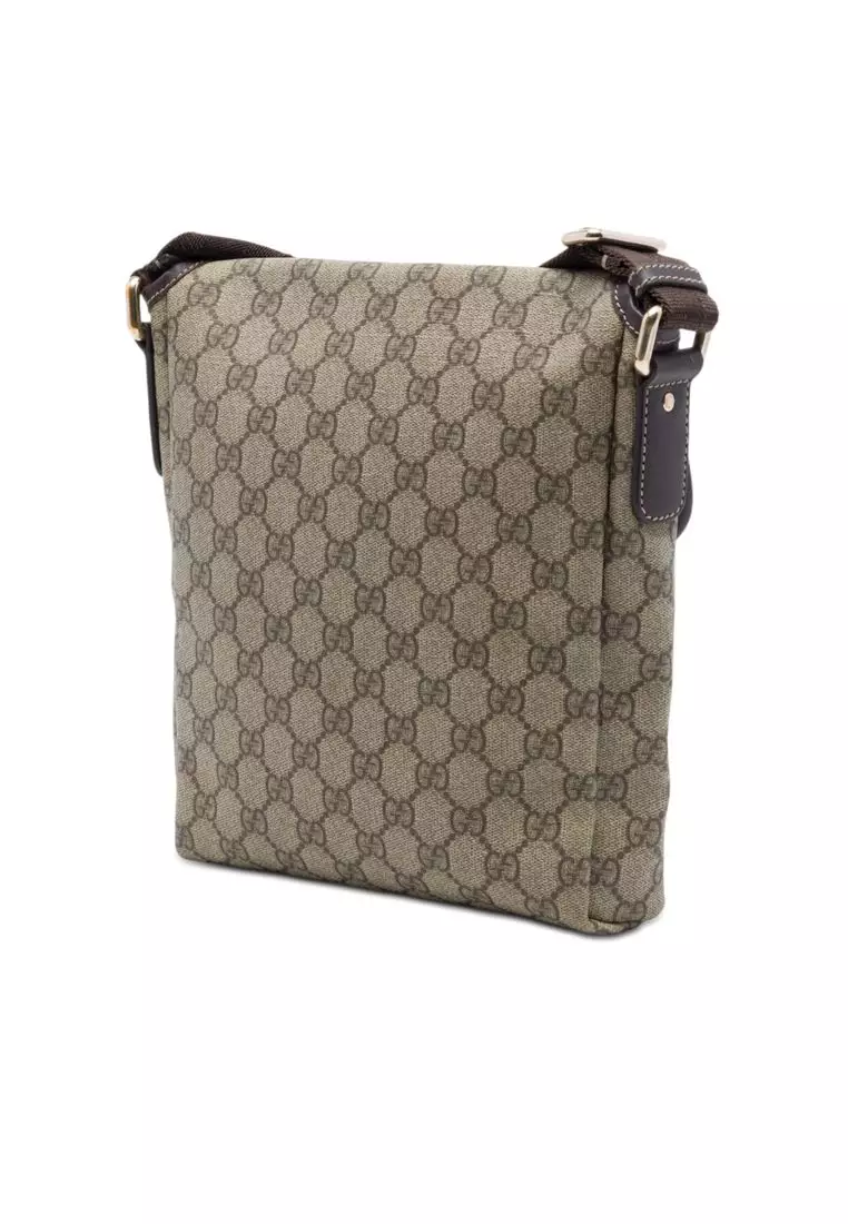 Pre-Loved Gucci Gg Supreme Crossbody