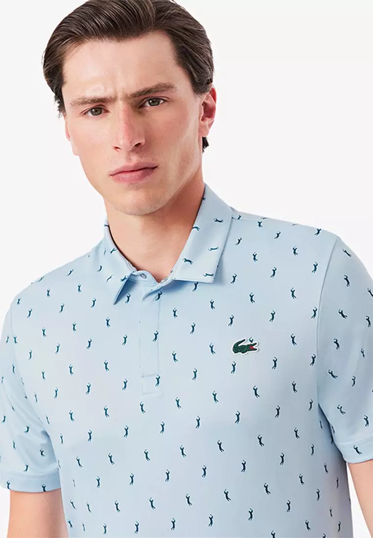 Golf Printed Recycled Polyester Polo Shirt