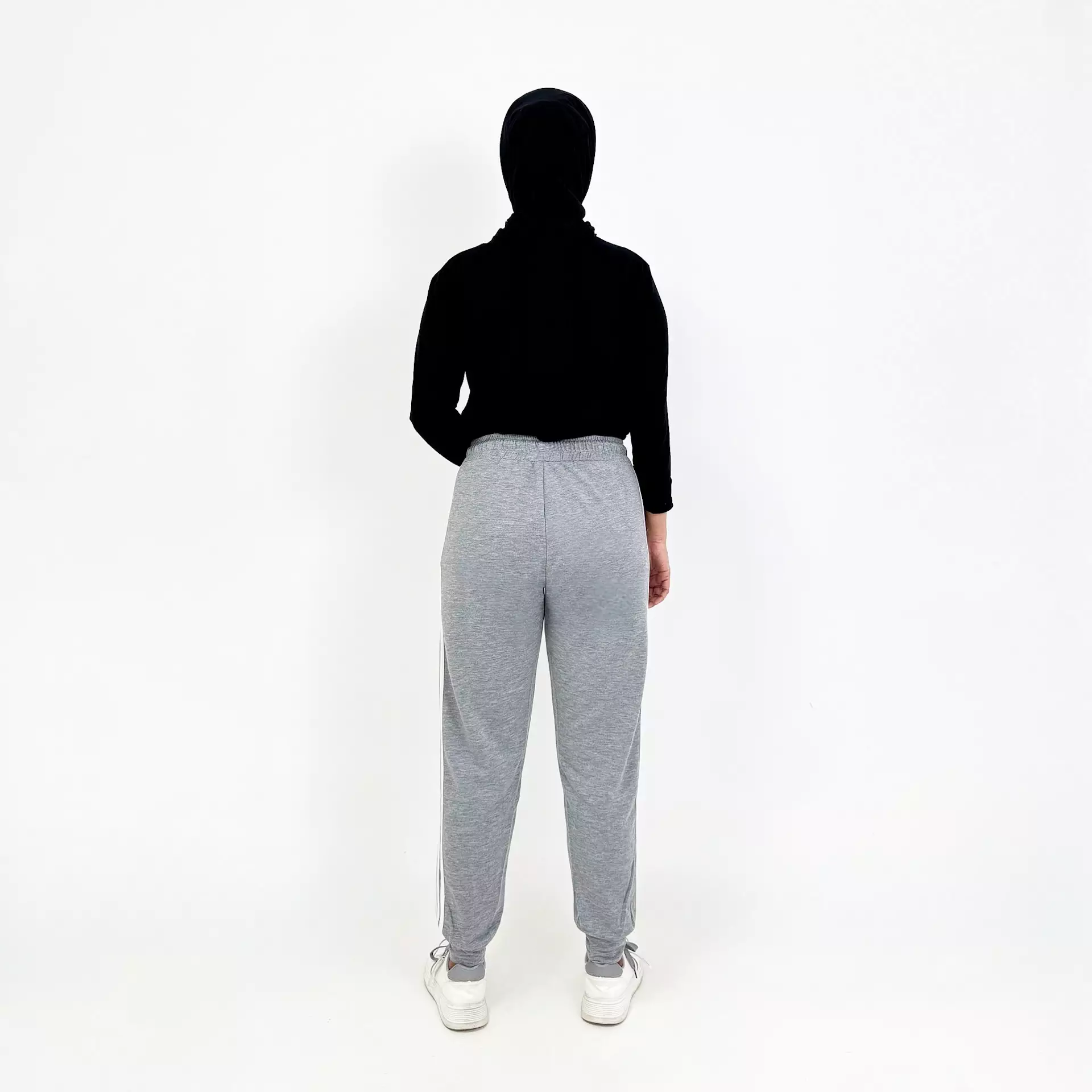 Sporty Pants Aliyah ABU ABU Celana Panjang Jogger Wanita SIZE M-XXL