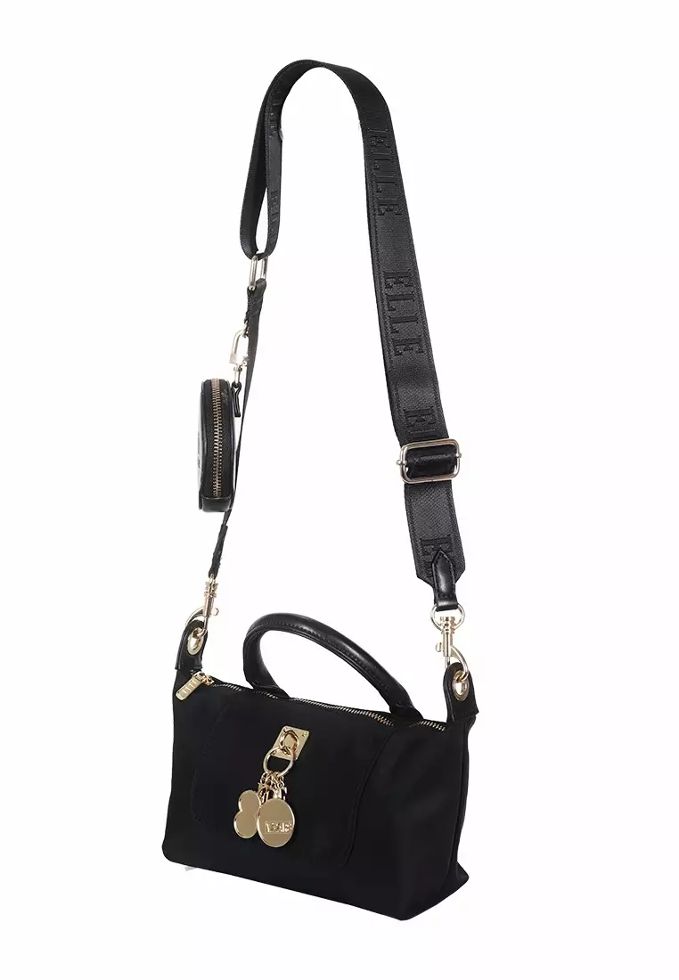 Elle Mini Top Handel Bag B01-EL-3389 Black