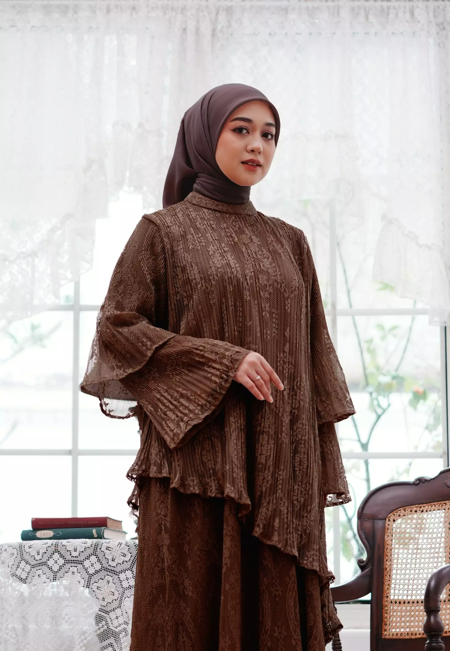 Damara Dress - Chocolate