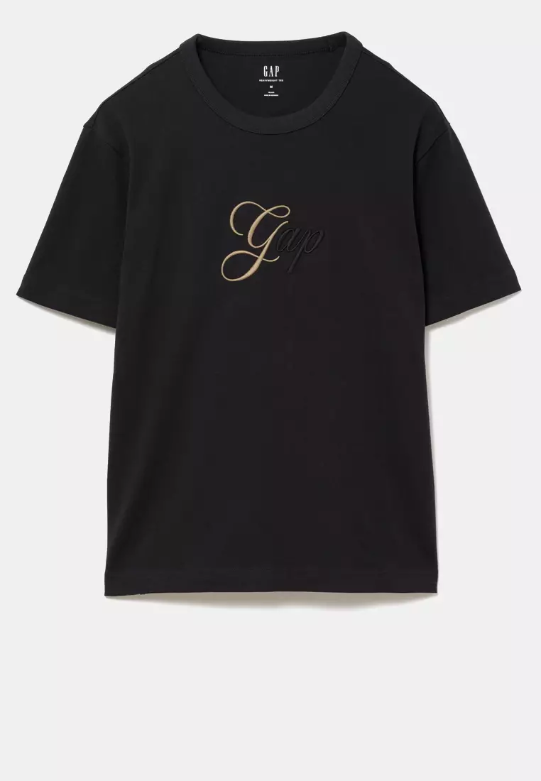 Heavyweight Tone Mix Logo T-Shirt