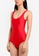 PINK N' PROPER red Basic Bareback Swimsuit PI108US0S5D6MY_3