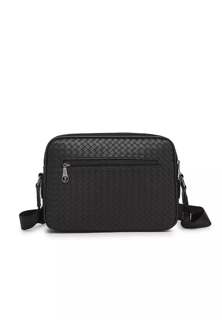 Men's Sling Bag / Crossbody Bag (Tas Selempang Pria) - Hitam
