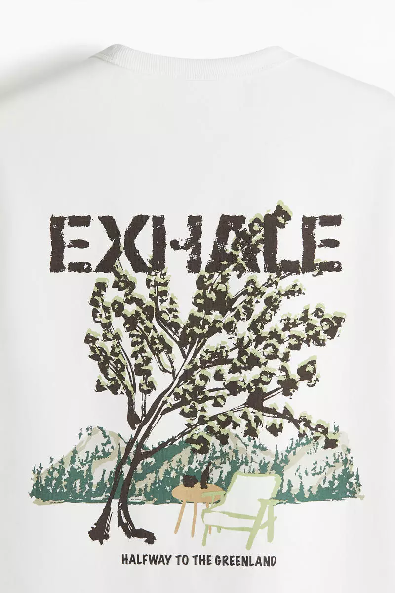 Loose Fit Printed vest top