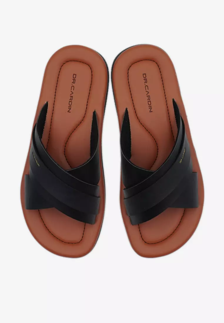Dr Cardin Men Casual Synthetic Leather Cushioned Men Sandals D-GP1-8251