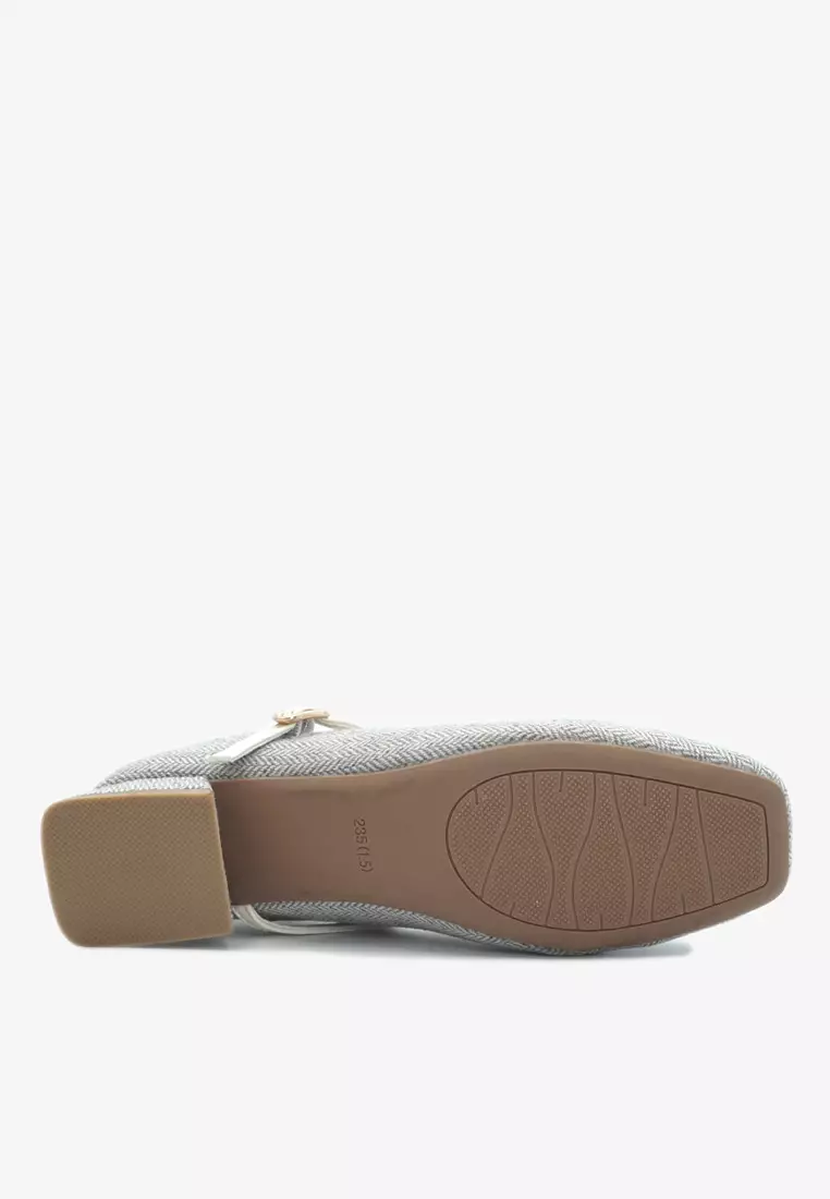 Dr. Cardin Women Luxe Mary Jane Low Block Heel L-RAO-9290