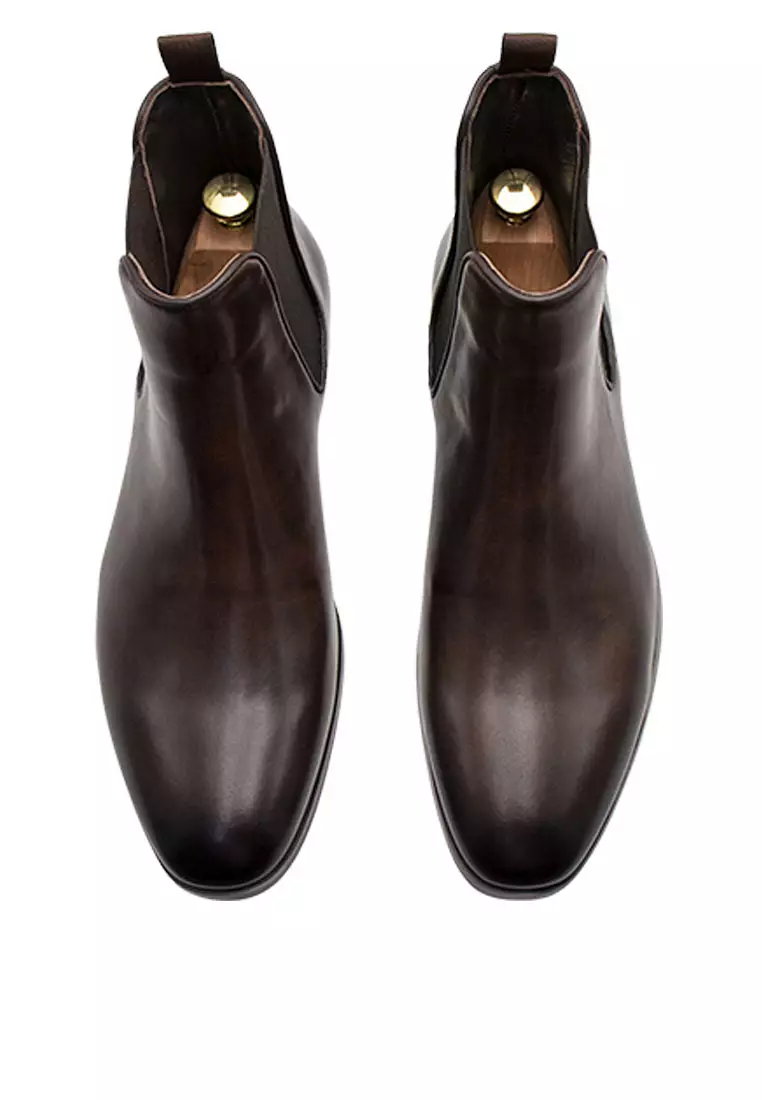 Centenario Walnut Chelsea Boots
