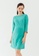 Bove by Spring Maternity green Charna Broad Neck Mozzie Dress 6105BAA3CB2743GS_3