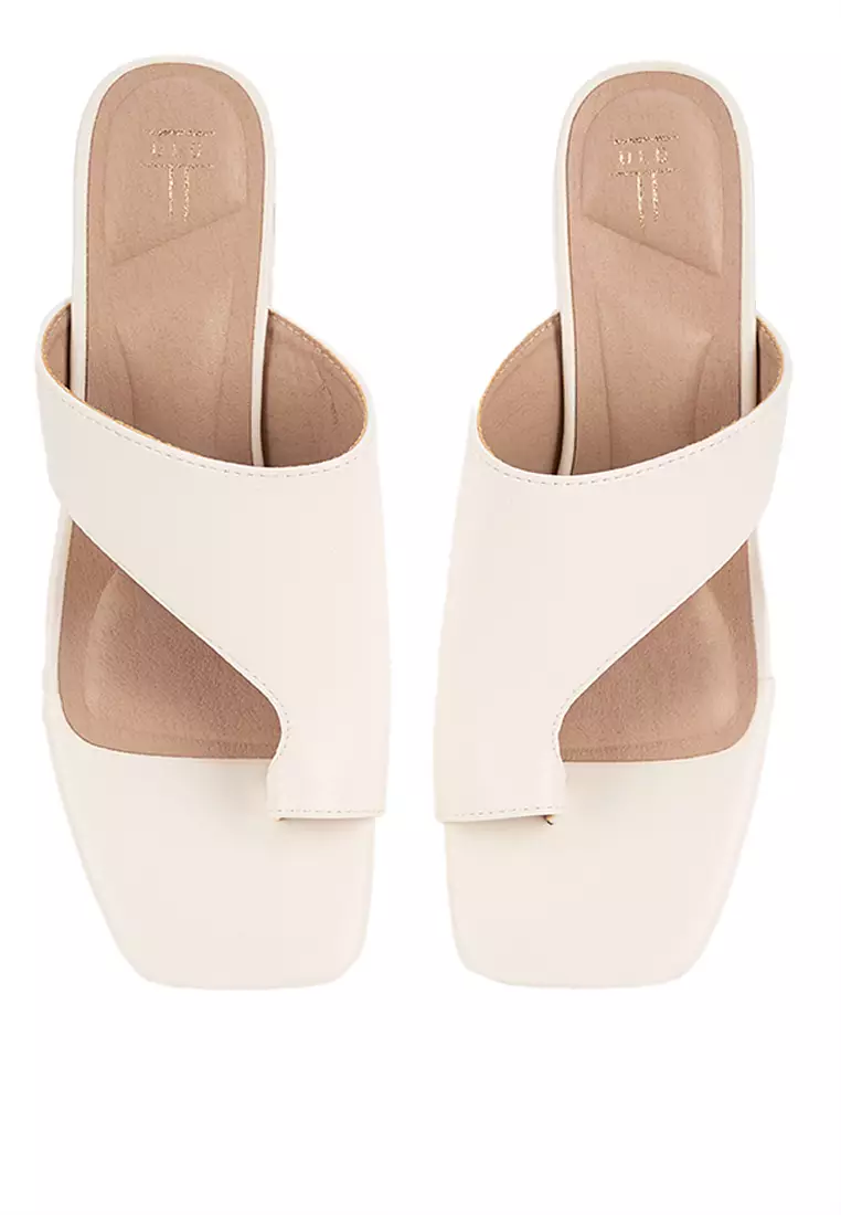 Buy Unlisted Mila Slides Heels 2024 Online | ZALORA Philippines