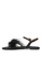 London Rag black Flo Feathers Flat Sandals 1699CSHB8EB3BCGS_3