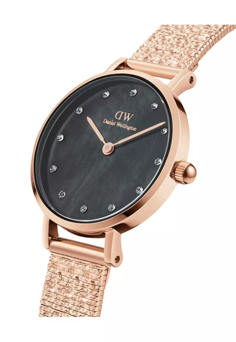 Dw petite discount black rose gold