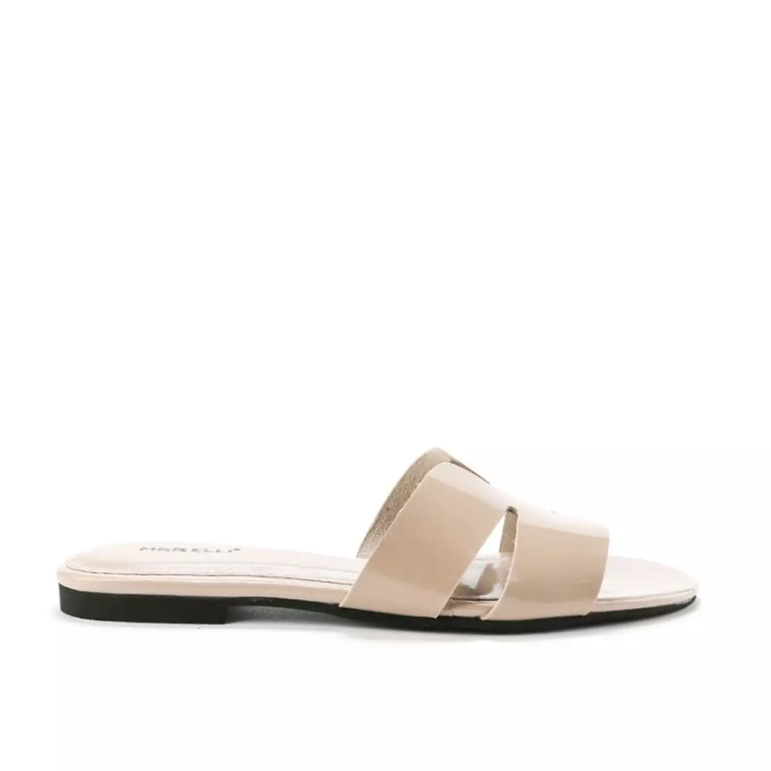 Lolita Sandal wanita Flat Slip On - Cream