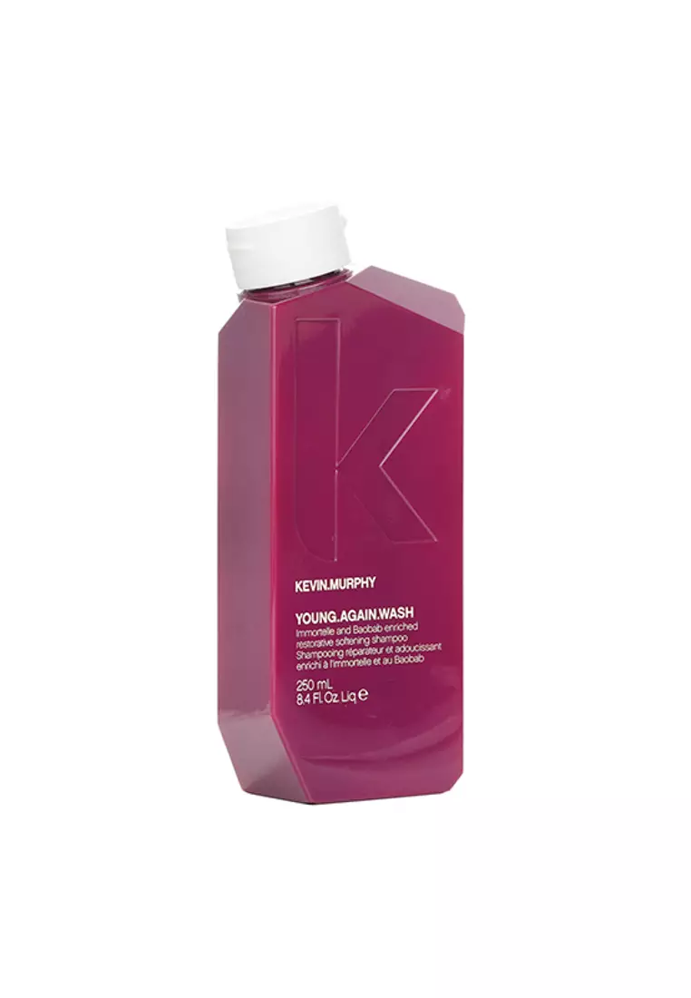 KEVIN.MURPHY - Young.Again.Wash (Immortelle and Baobab Infused Restorative Softening Shampoo - To Dry Brittle Hair) 250ml/8.4oz.