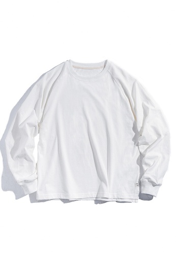Twenty Eight Shoes white VANSA Solid Color Crew Neck Long Sleeved Sweater   VCM-Ss2001147 BFE3FAACF27B16GS_1