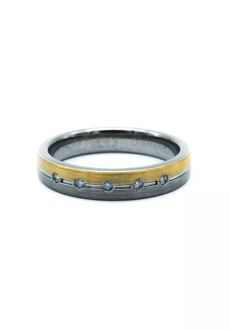 Silverworks tungsten best sale couple rings