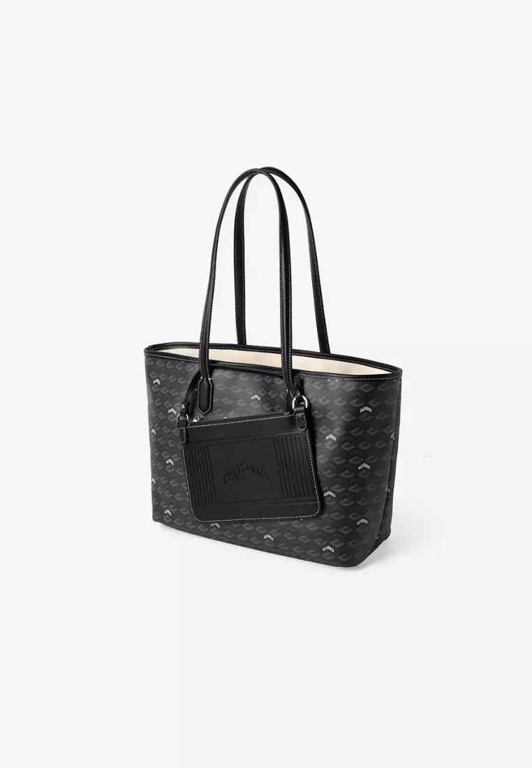 Russo Large Monogram Tote Limited Edition Black